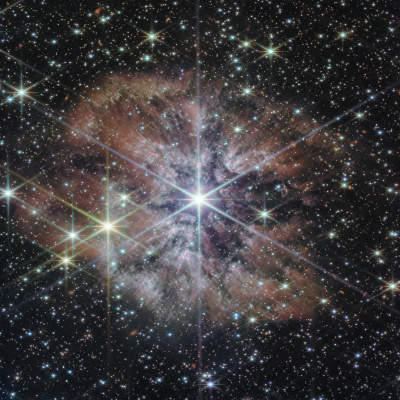 Wolf-Rayet star WR 124 (NIRCam)
